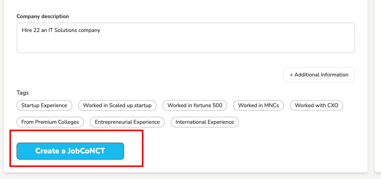Tag selection for better matching